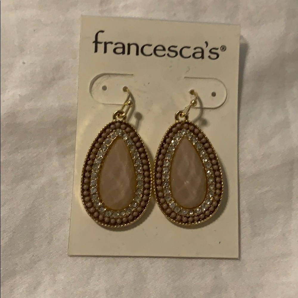 Gold earrings